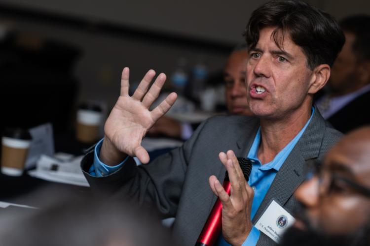 Jeffrey Buehler passionately speaking